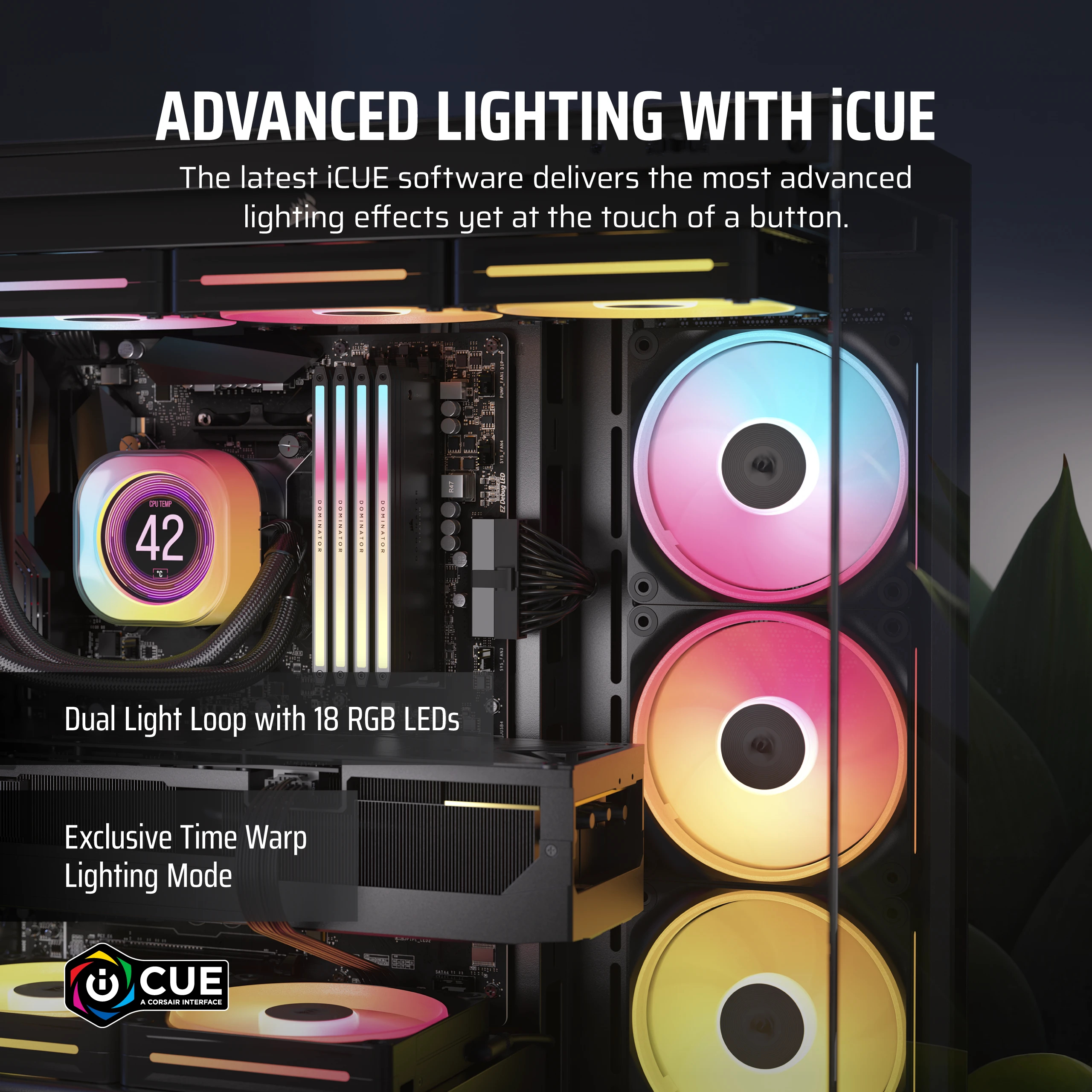 Corsair iCUE Link LX140-R RGB Expansion - Gehäuselüfter