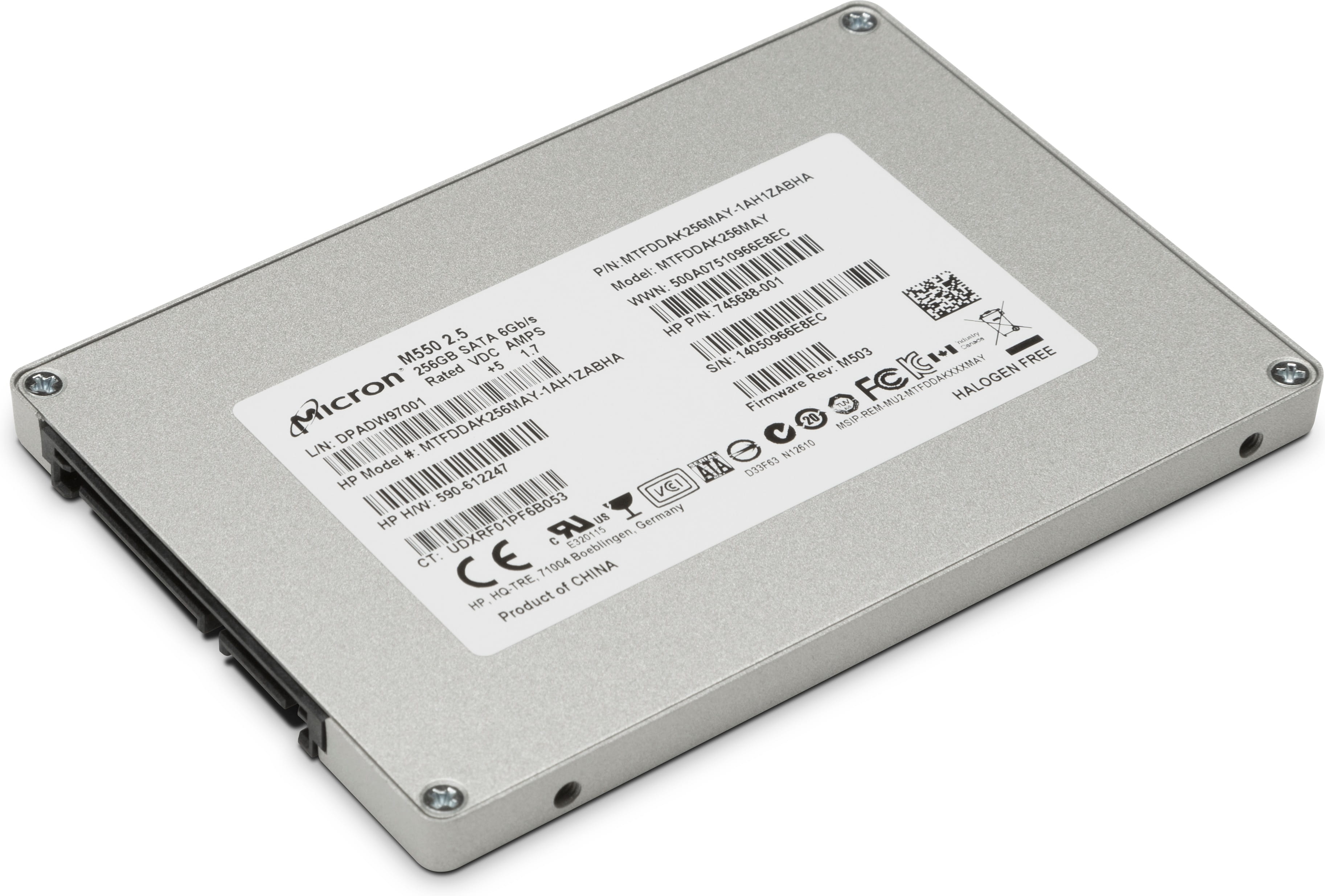 HP  SSD - 256 GB - intern - M.2 2280 - SATA