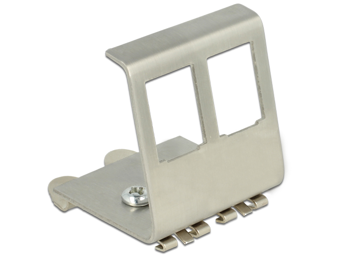 Delock Modularer Einsatz für DIN-Schiene-Halterung