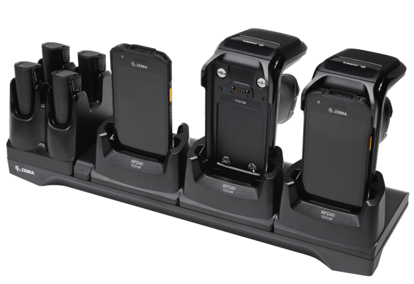 Zebra Ladeständer für Barcode-Scanner + Batterieladegerät