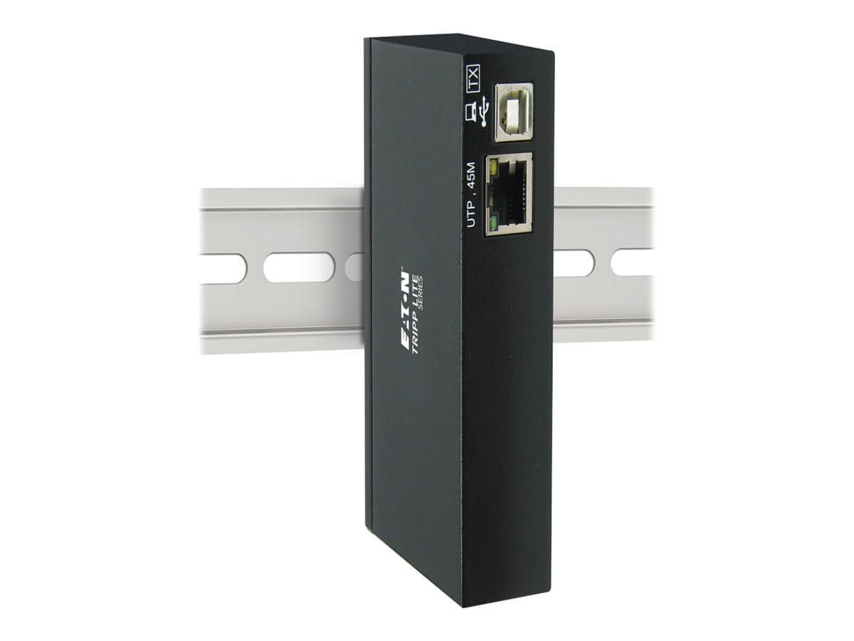 Tripp Eaton Tripp Lite Series USB over Cat5/6 Extender Kit 4-Port Industrial with ESD Protection