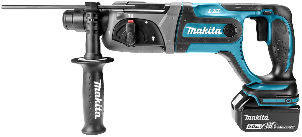 Makita DHR241RTJ, SDS Plus, Schwarz, Blau, Grau, 2 cm, 1100 RPM, 2 J, 4000 IPM
