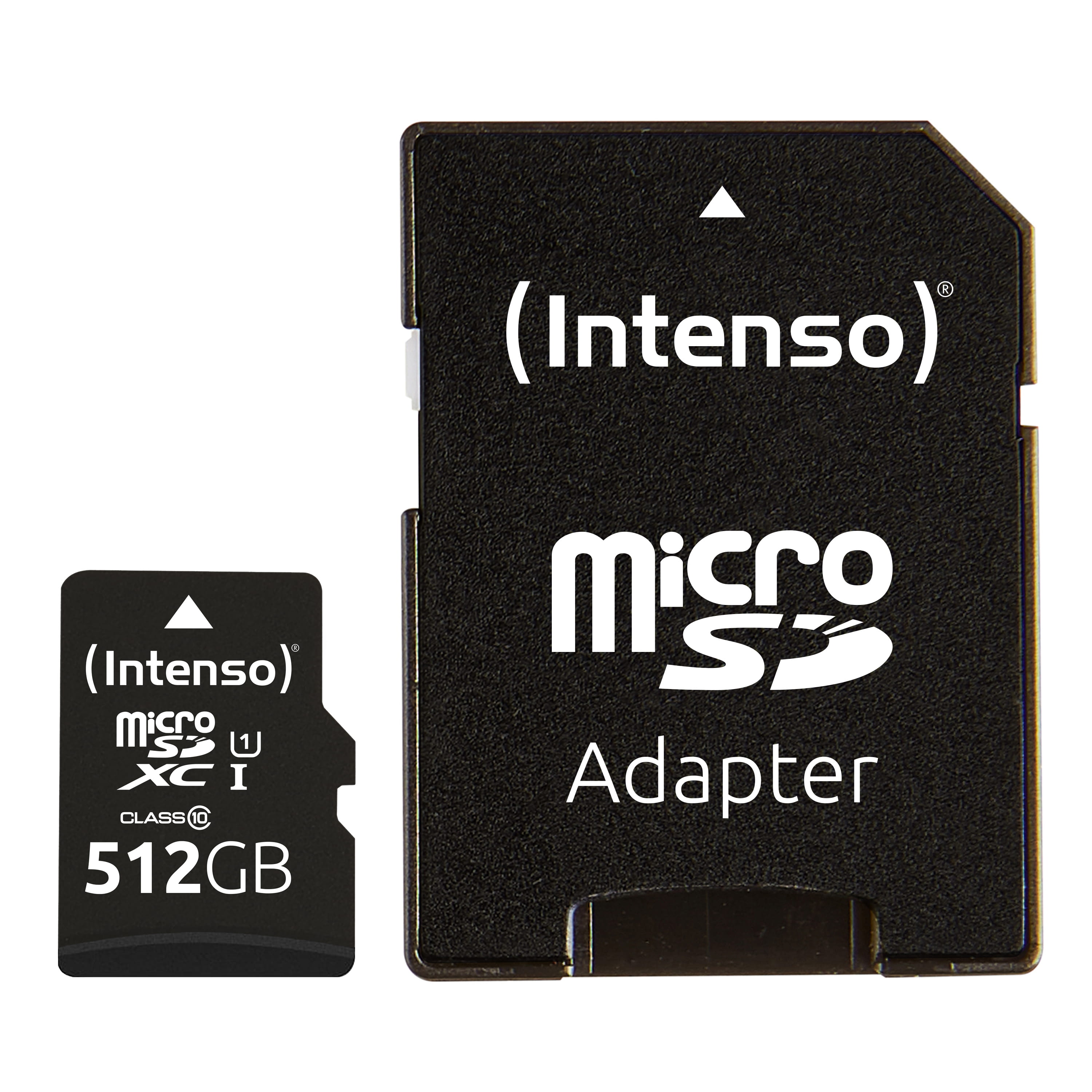 Intenso Premium - Flash-Speicherkarte (microSDXC-an-SD-Adapter