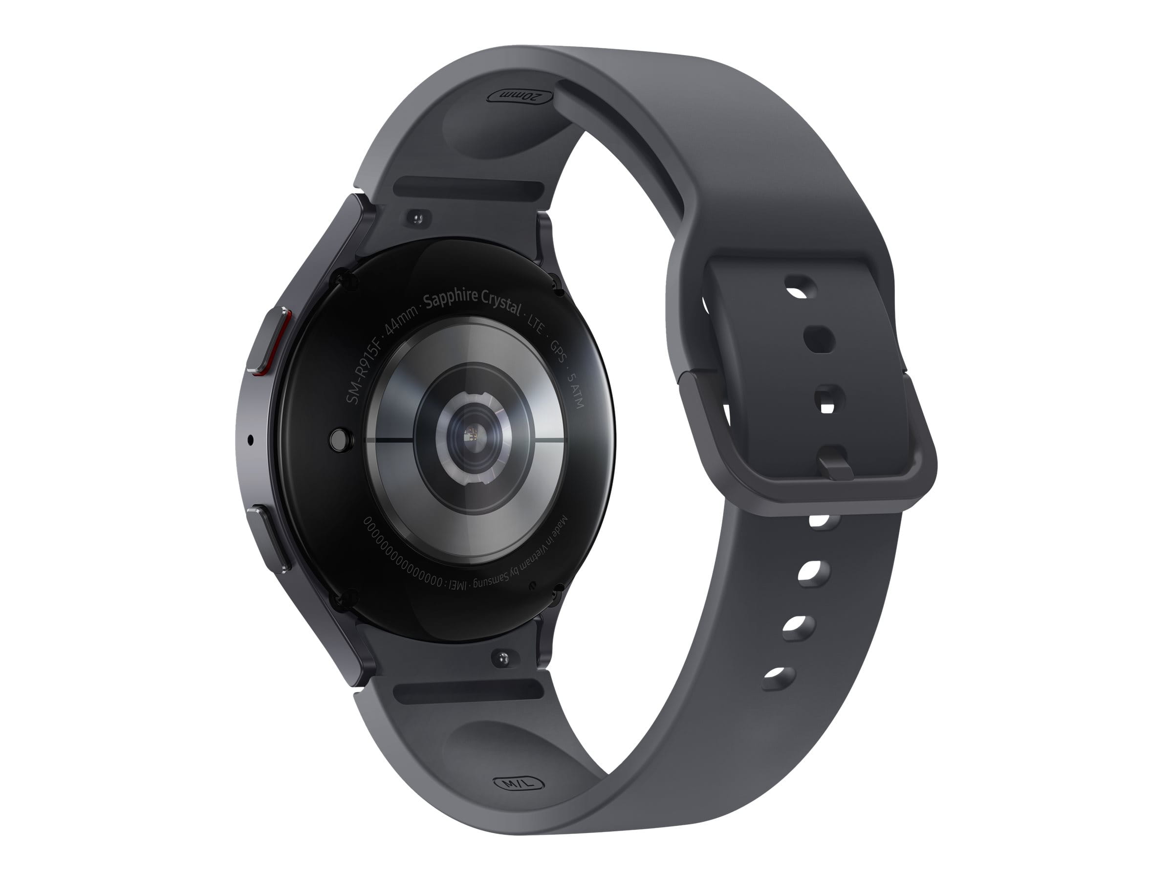Samsung Galaxy Watch5 - 44 mm - Carbon-Schwarz - intelligente Uhr mit Sportband - Anzeige 3.46 cm (1.4")