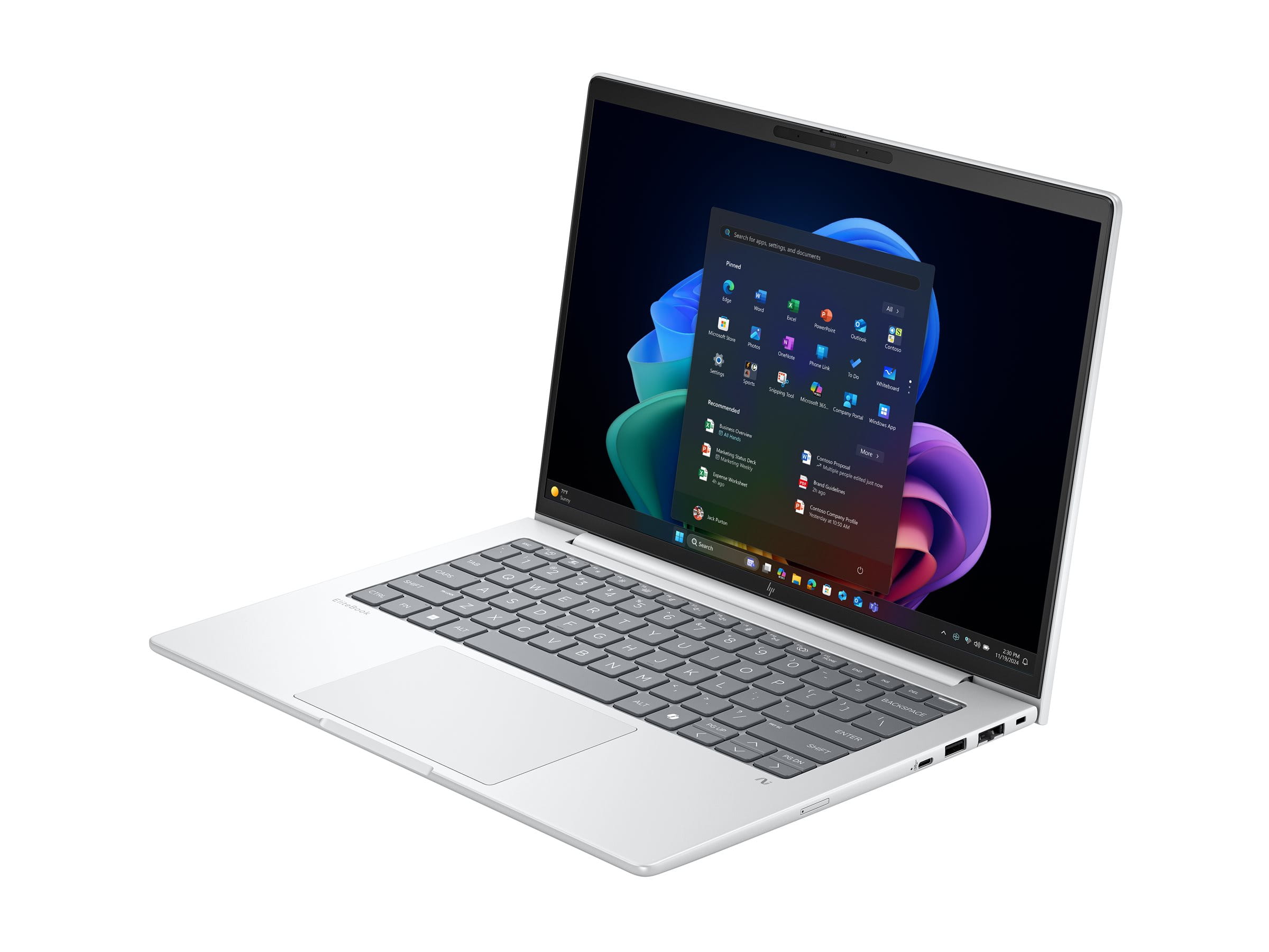 HP EliteBook 8 G1a Notebook Next Gen AI - AMD Ryzen AI 7 350 / 2 GHz - Win 11 Pro - Radeon 860M - 64 GB RAM - 1 TB SSD NVMe - 35.6 cm (14")