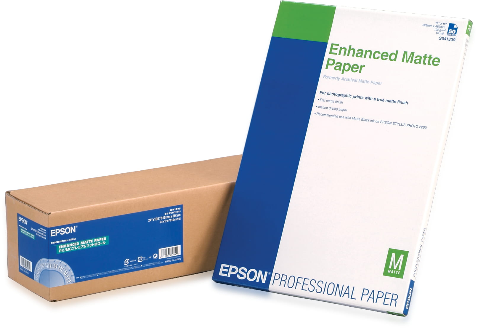 Epson Enhanced Matte - Matt - Rolle A1 (61,0 cm x 30,5 m)