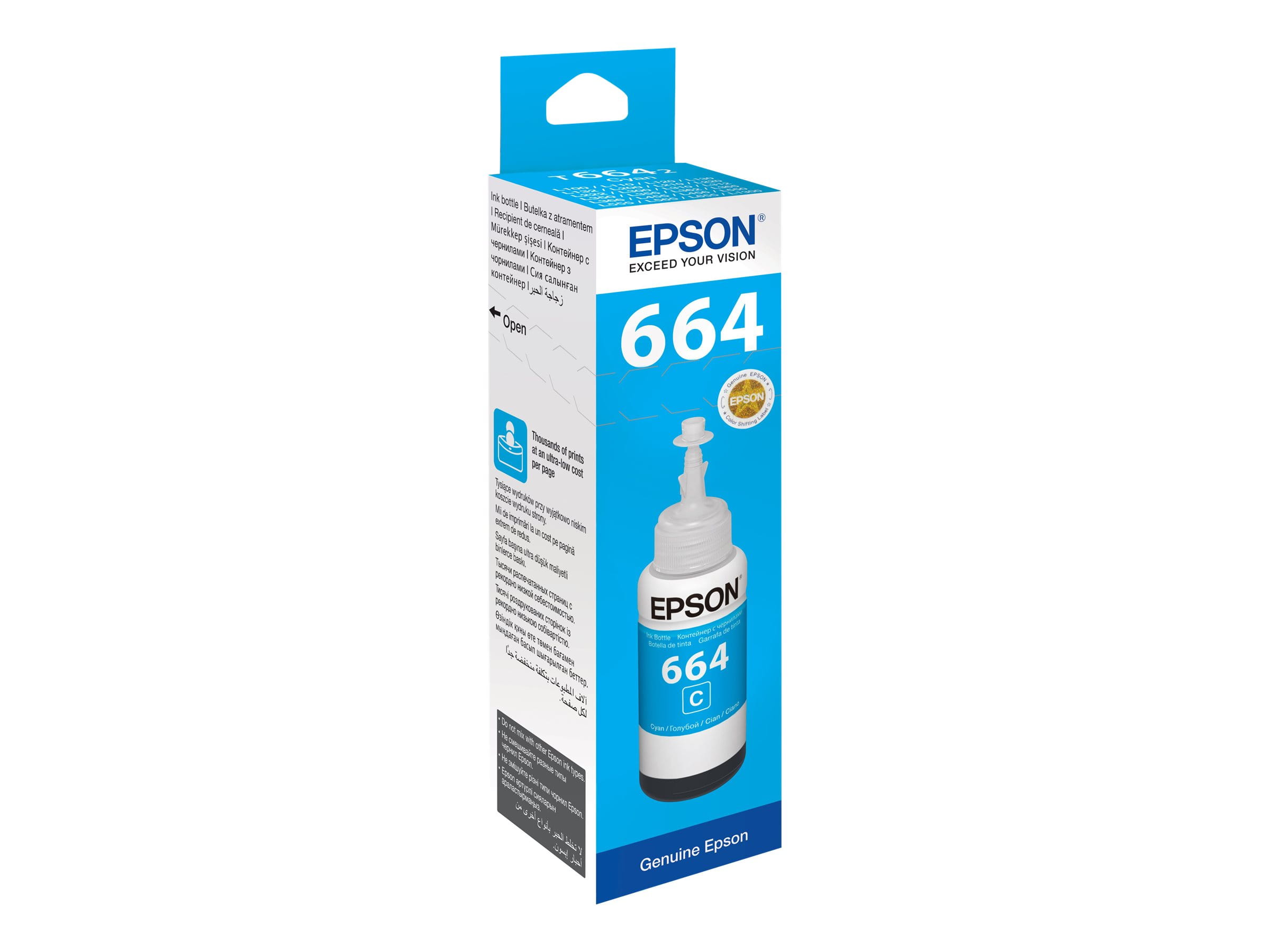 Epson T6642 - 70 ml - Cyan - original - Nachfülltinte