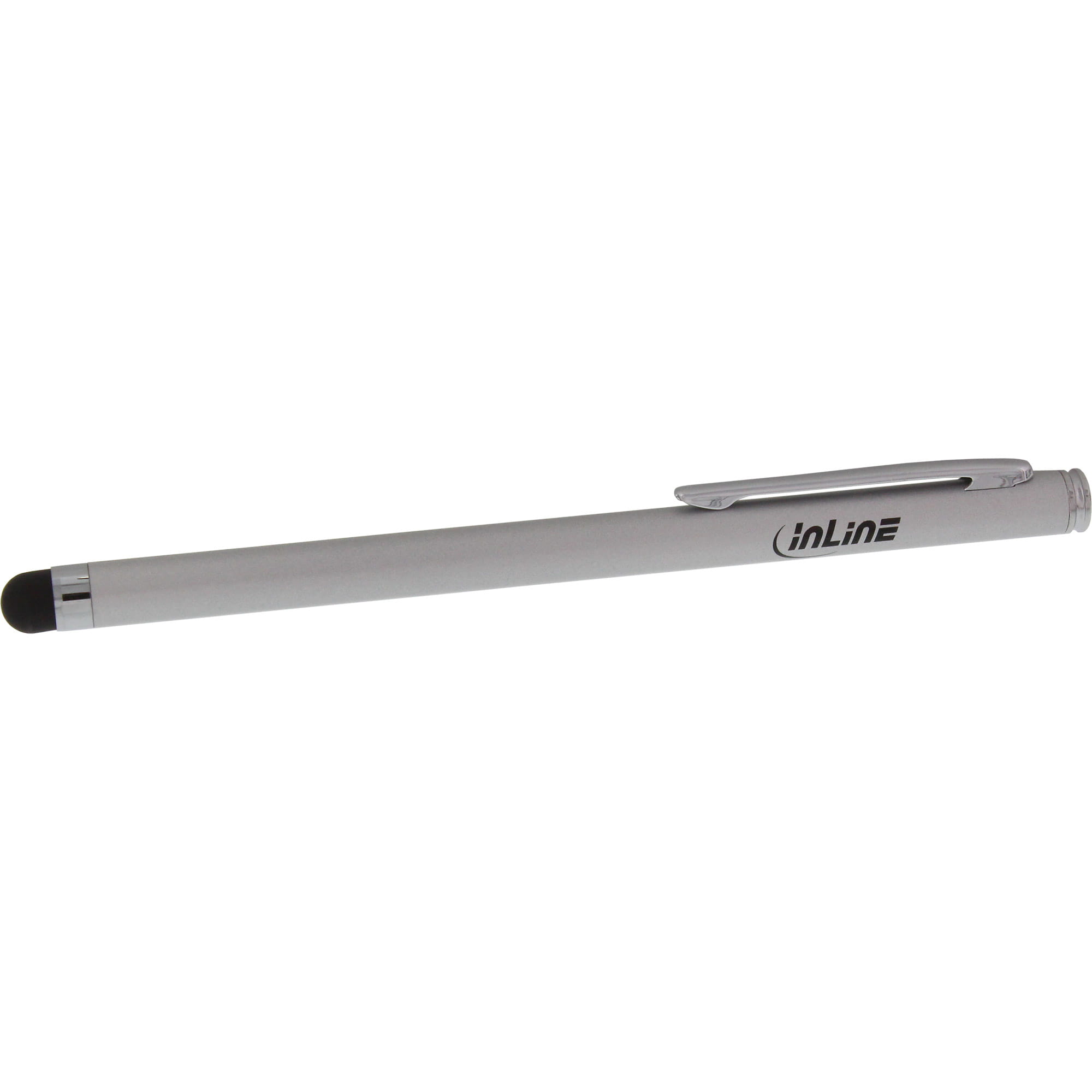 InLine Stylus - Stift für Touchscreens von Smartphone und Tablet - silber