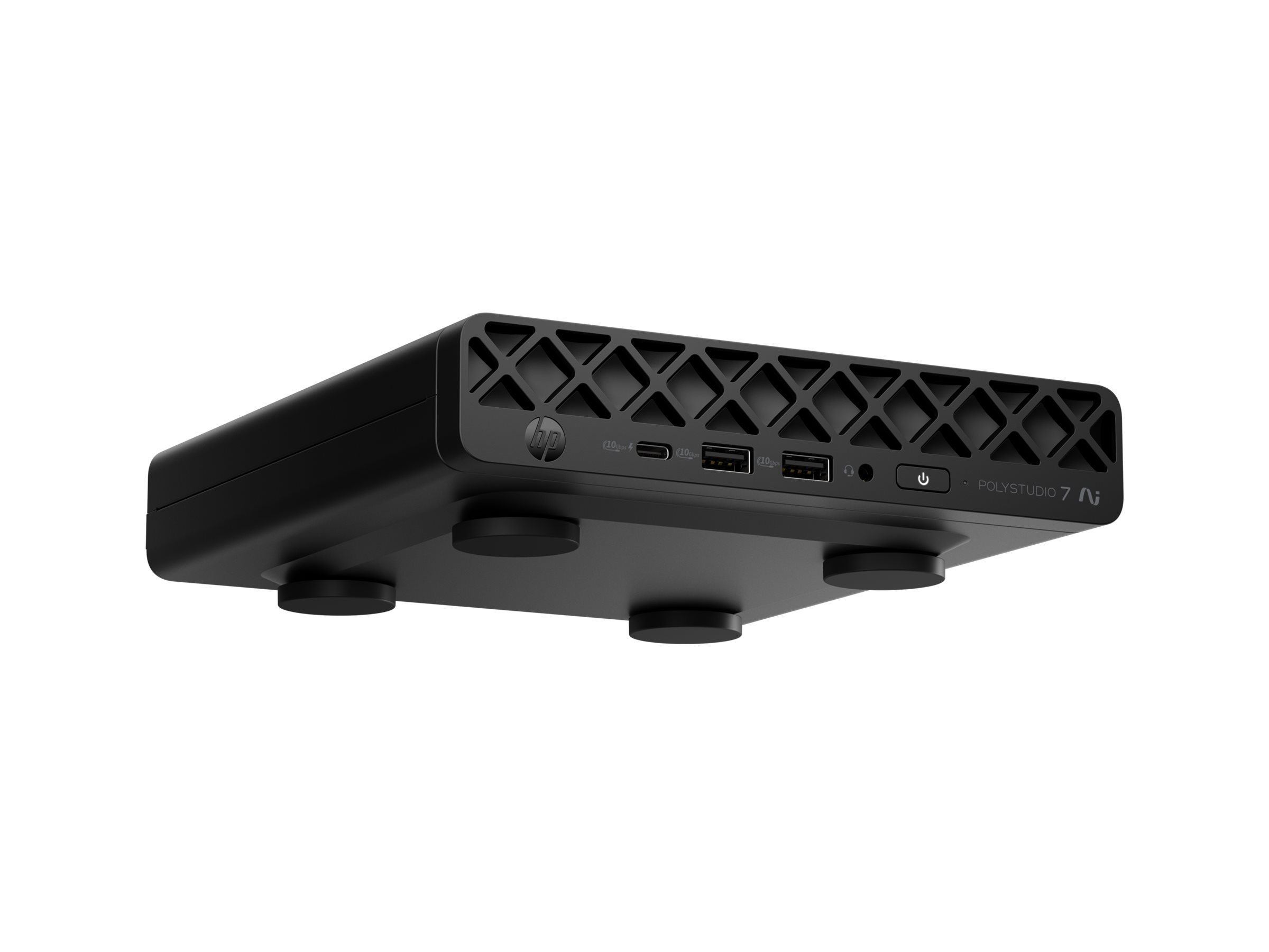 Poly HP Poly Studio 7 Room Compute - Mini - Core Ultra 7 366H / 2 GHz - vPro - RAM 32 GB - SSD 256 GB - NVMe - Intel Graphics - Wi-Fi 6E, Bluetooth, 1GbE - WLAN: 802.11a/b/g/n/ac/ax (Wi-Fi 6E)