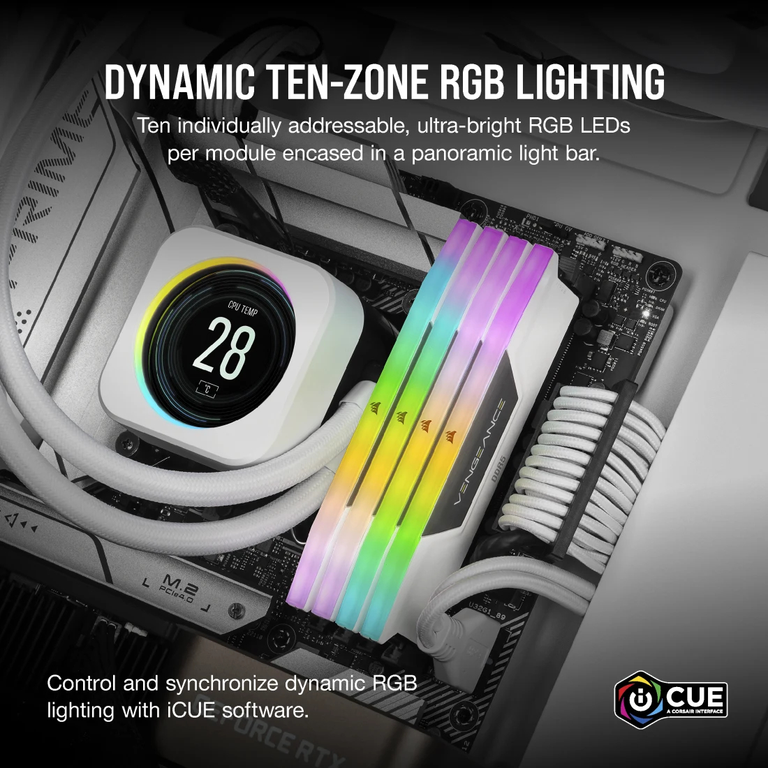 Corsair Vengeance RGB - DDR5 - Kit - 32 GB: 2