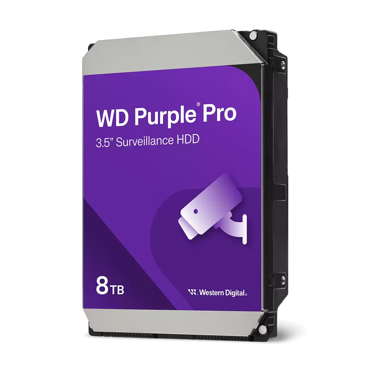 WD Purple Pro WD8002PURP - Festplatte - 8 TB - Videoüberwachung, Smart Video - intern - 3.5" (8.9 cm)