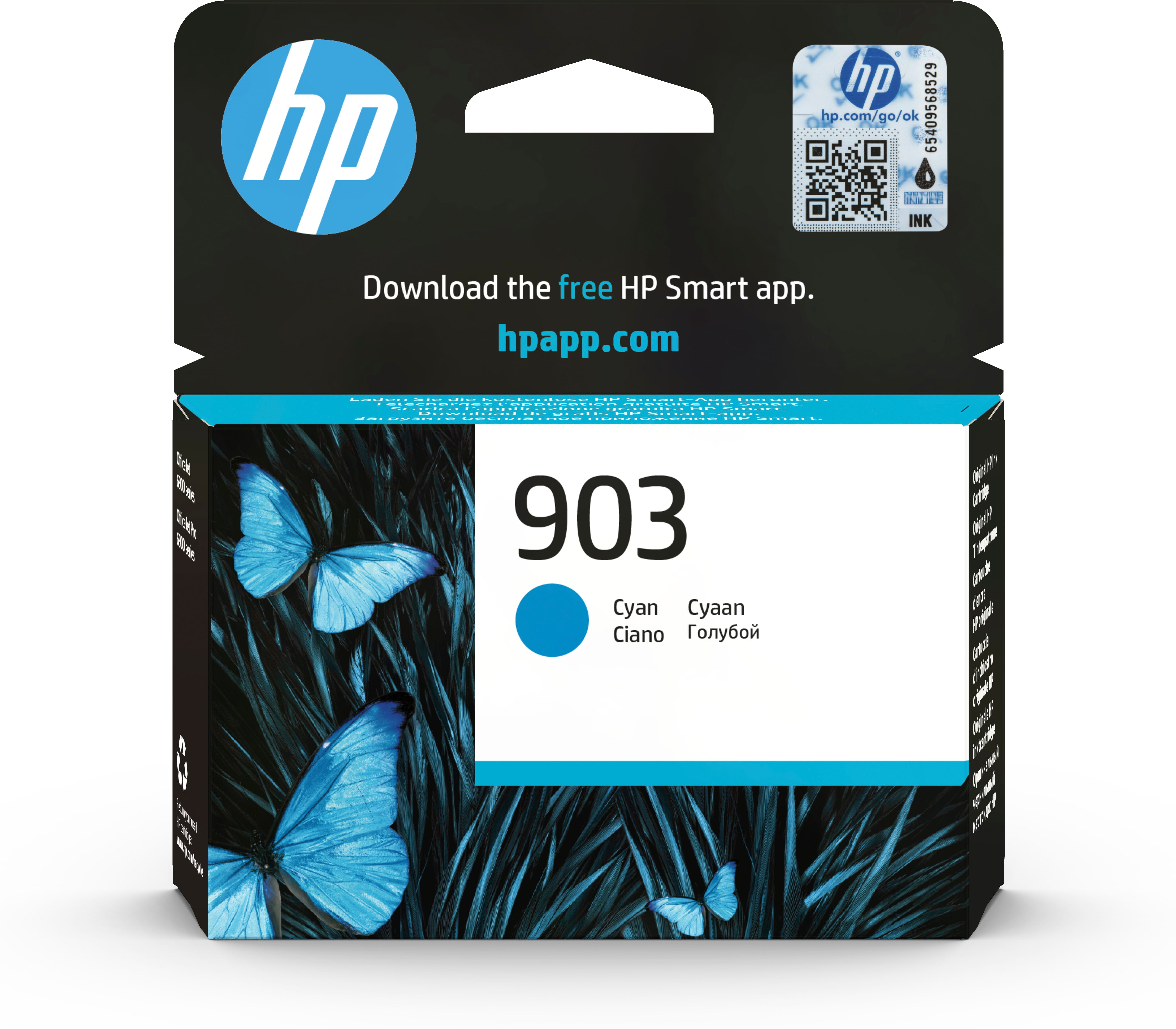 HP 903 - Cyan - original - Tintenpatrone - für Officejet 69XX