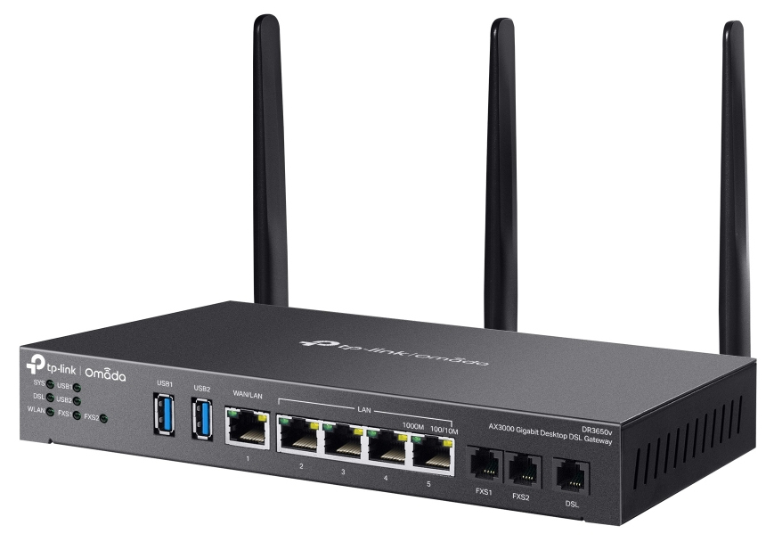 TP-LINK Omada DR3220v-4G V1 - Gateway - 1GbE