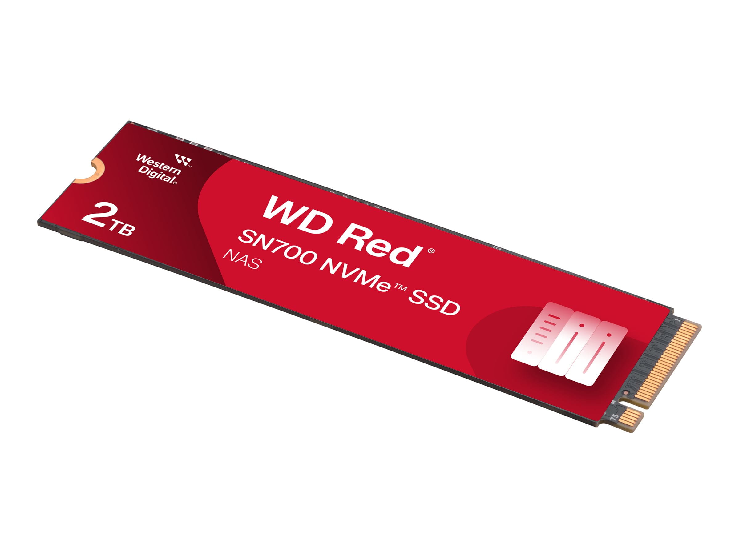 WD Red SN700 WDS200T1R0C - SSD - 2 TB - intern - M.2 2280 - PCIe 3.0 x4 (NVMe)