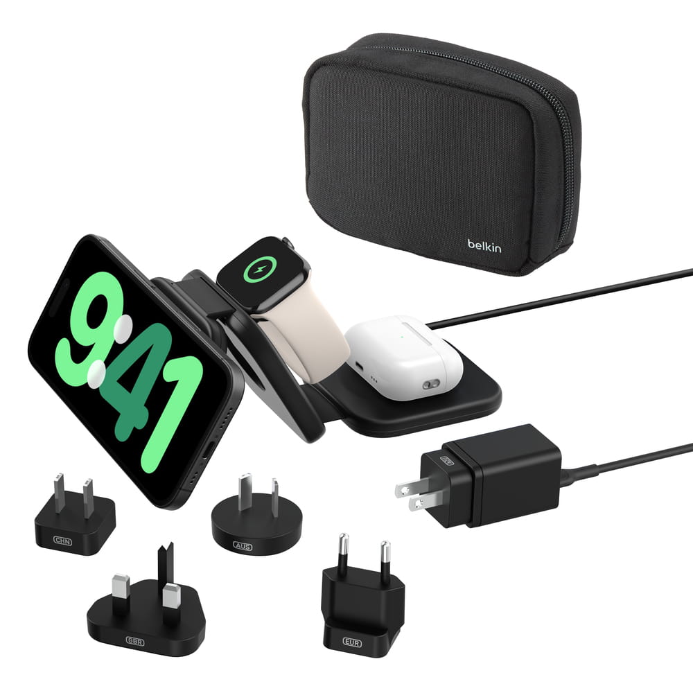 Belkin BoostCharge Pro 3-in-1 - Induktive Ladematte