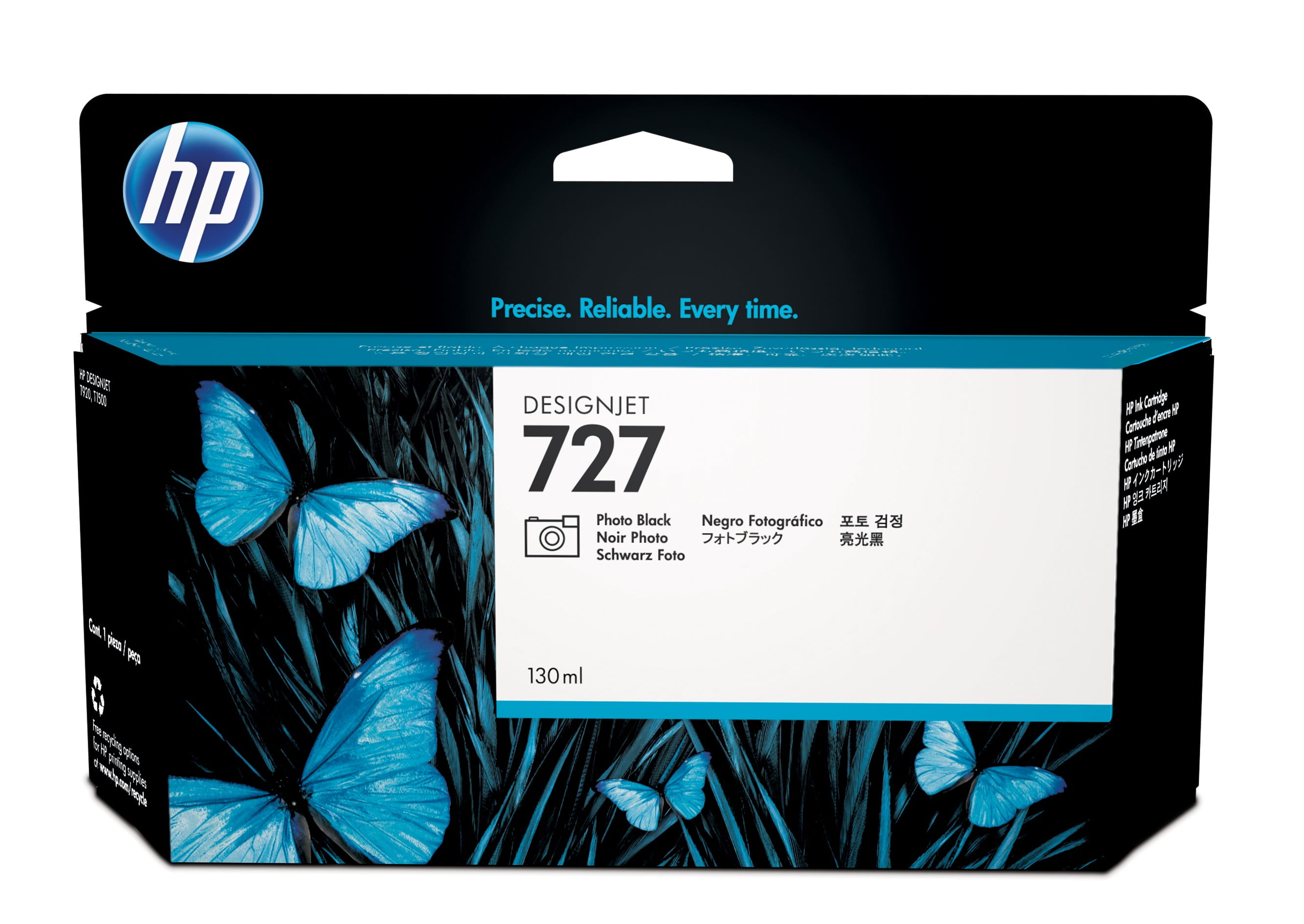 HP 727 - 130 ml - Photo schwarz - original - DesignJet