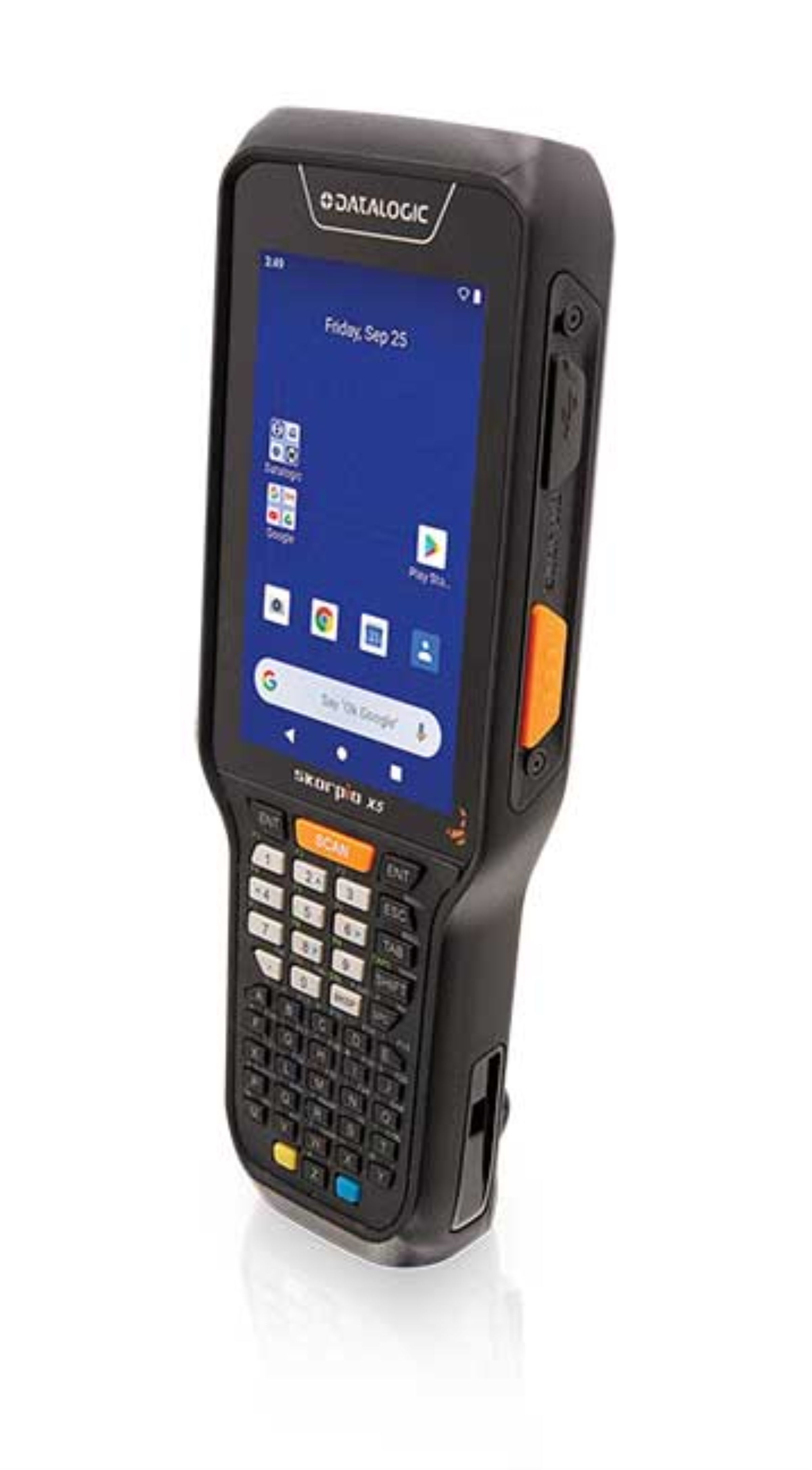 Datalogic Skorpio X5, 10,9 cm (4.3"), 800 x 480 Pixel, LCD, Multitouch, Kapazitiv, Gorilla Glass