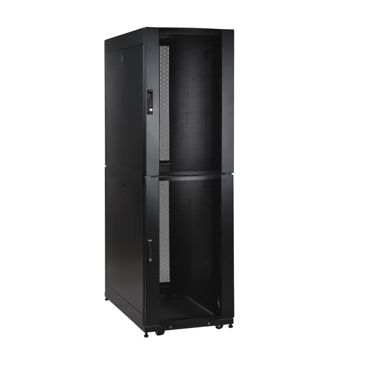 Tripp 42U Rack Enclosure Server Cabinet Co-Location w/ Doors & Sides