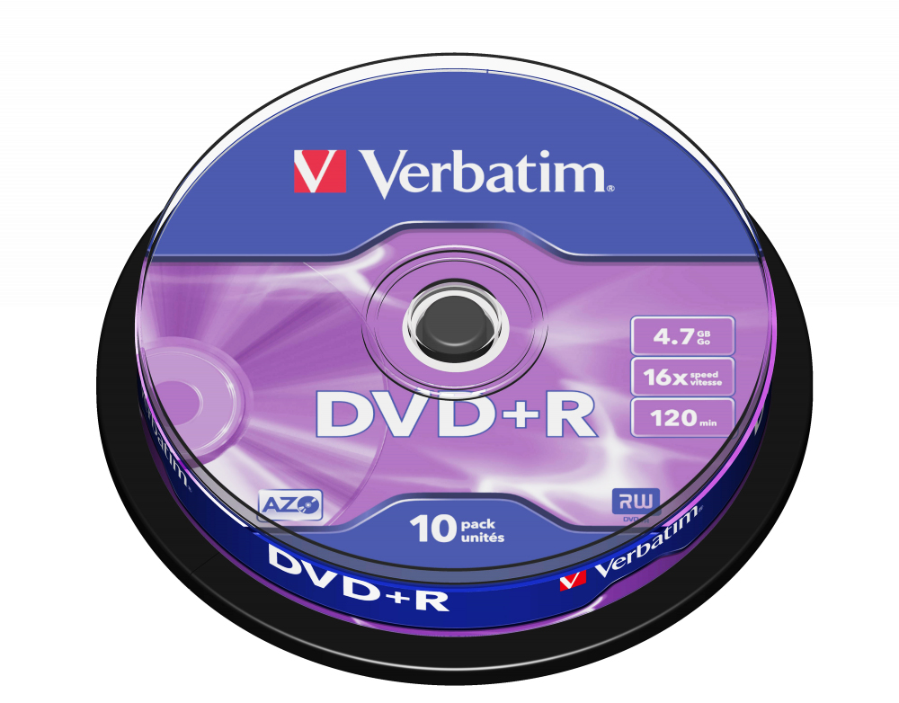 Verbatim DataLifePlus - 10 x DVD+R - 4.7 GB 16x