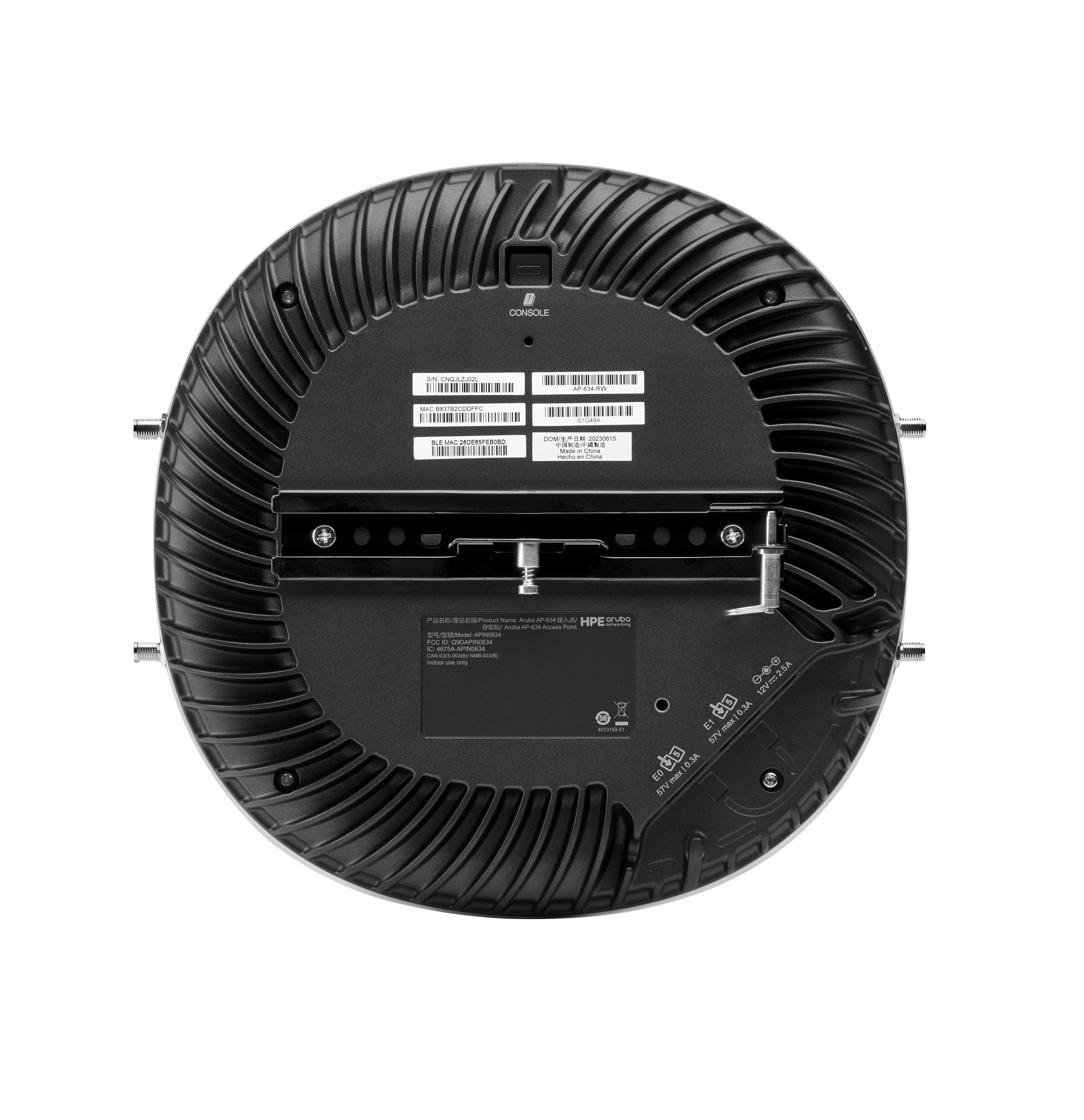 HPE Aruba Networking AP-634 (RW) - Campus - Accesspoint
