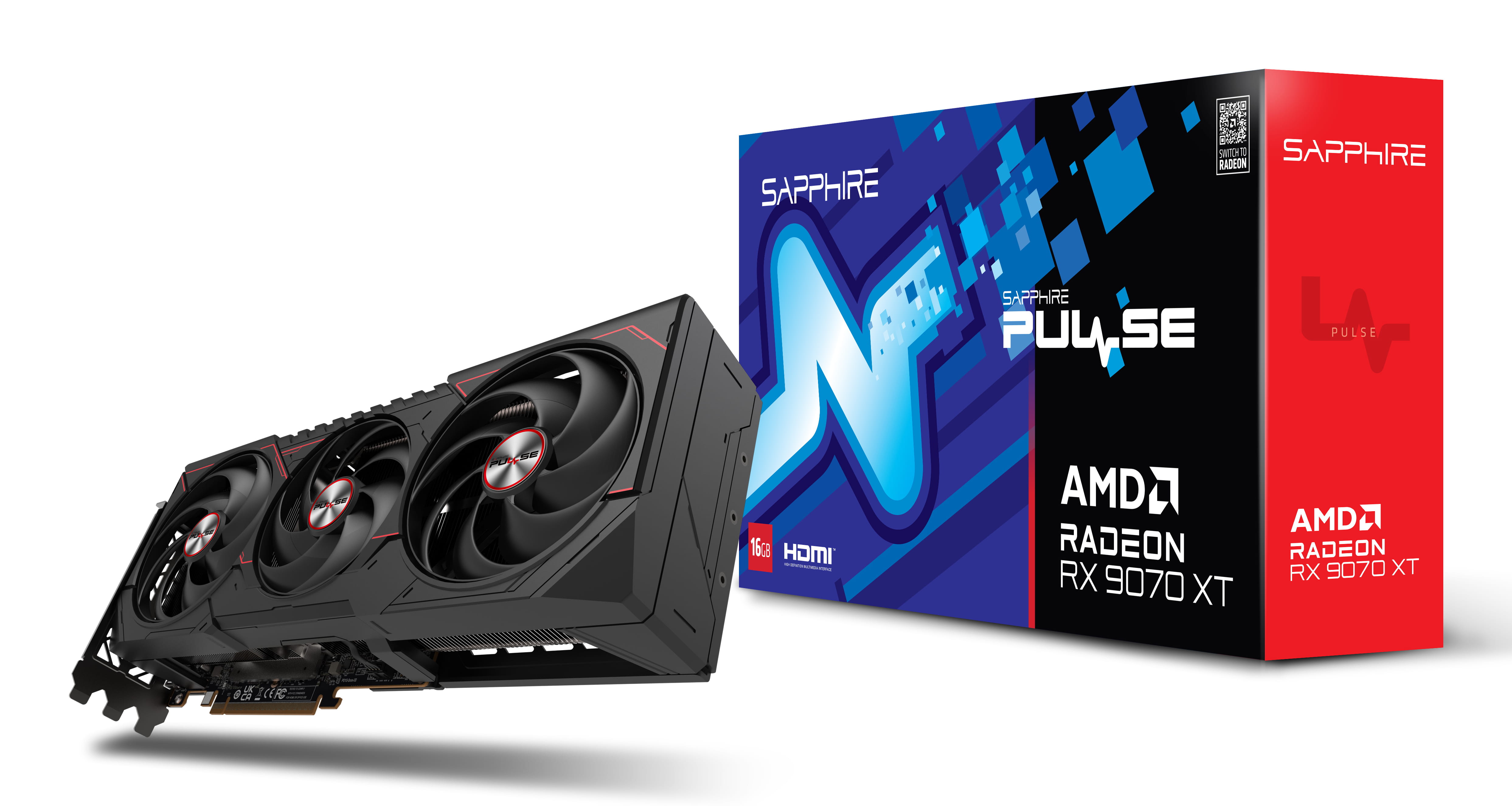 Sapphire Pulse Radeon RX 9070 XT - Grafikkarten