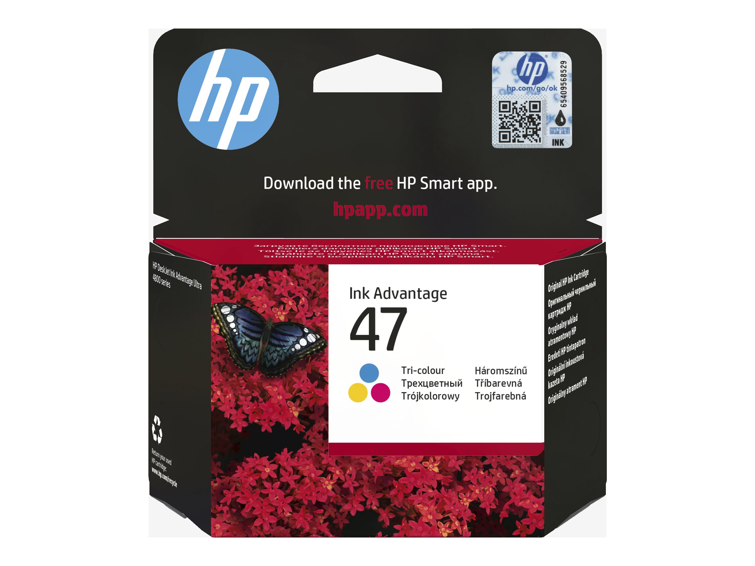 HP 47 - 14 ml - Farbe (Cyan, Magenta, Gelb) -
