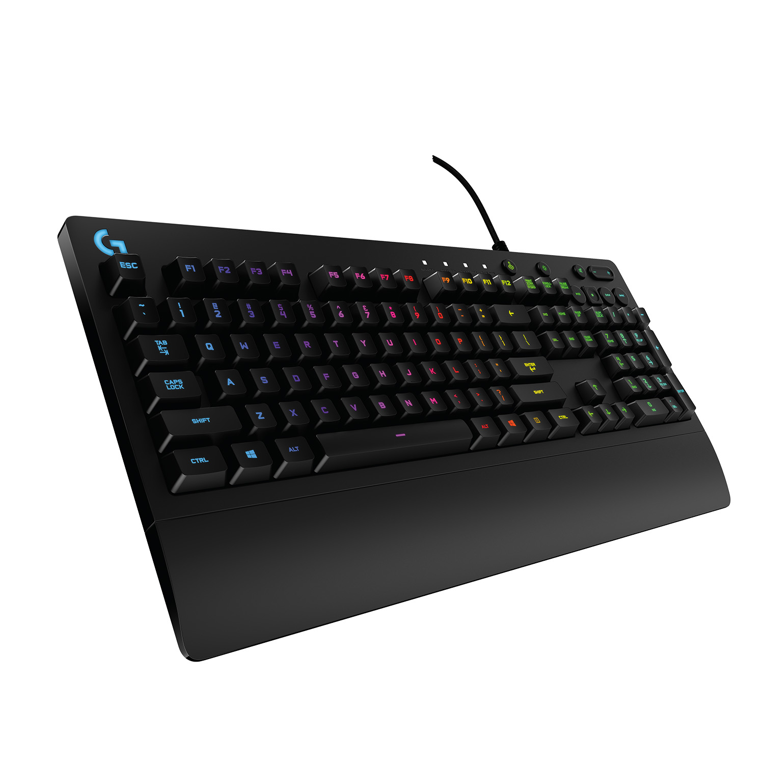 Logitech G G213 Prodigy, Kabelgebunden, USB, Mechanischer Switch, AZERTY, RGB-LED, Schwarz