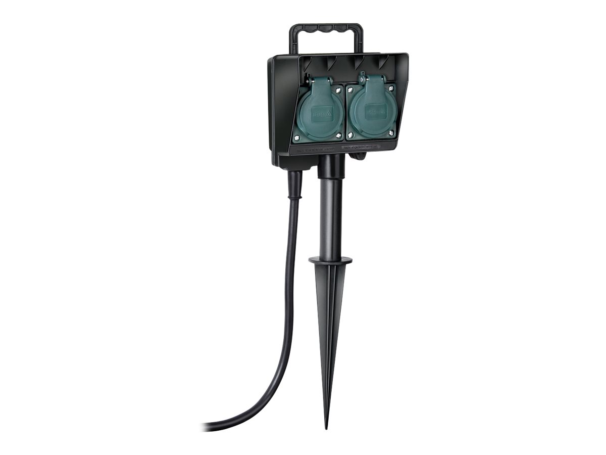 Brennenstuhl Gartensteckdose mit Erdspieß - Stromverteilungseinheit