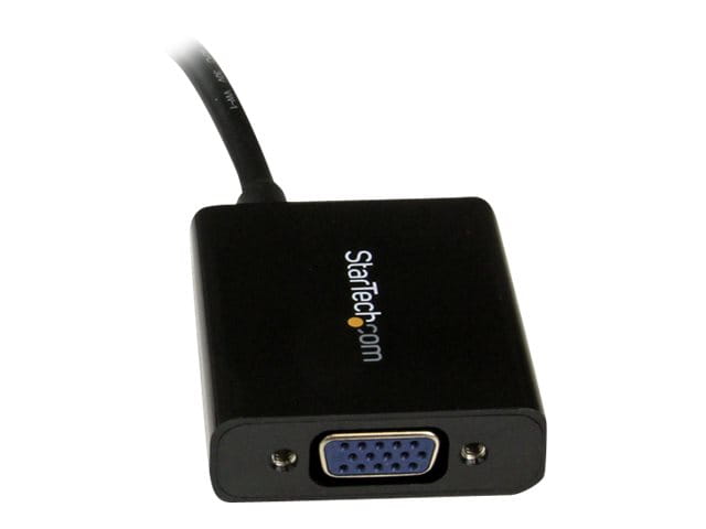 StarTech.com DVI-D auf VGA Aktives Video Adapter/ Konverter Kabel - DVI zu VGA Wandler Box Stecker / Buchse - 1920x1200 - 1080p - Videoadapter - DVI-D, Mikro-USB Typ B (nur Strom)