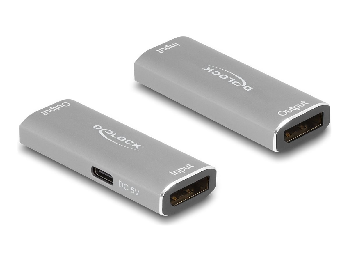 Delock Repeater - DisplayPort - 20-poliger