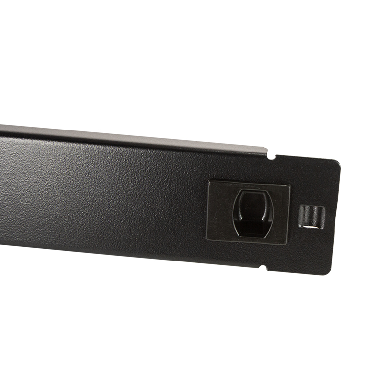 LogiLink Professional - Rack-Blindabdeckungsplatte - Schwarz, RAL 9005 - 1U - 48.3 cm (19")