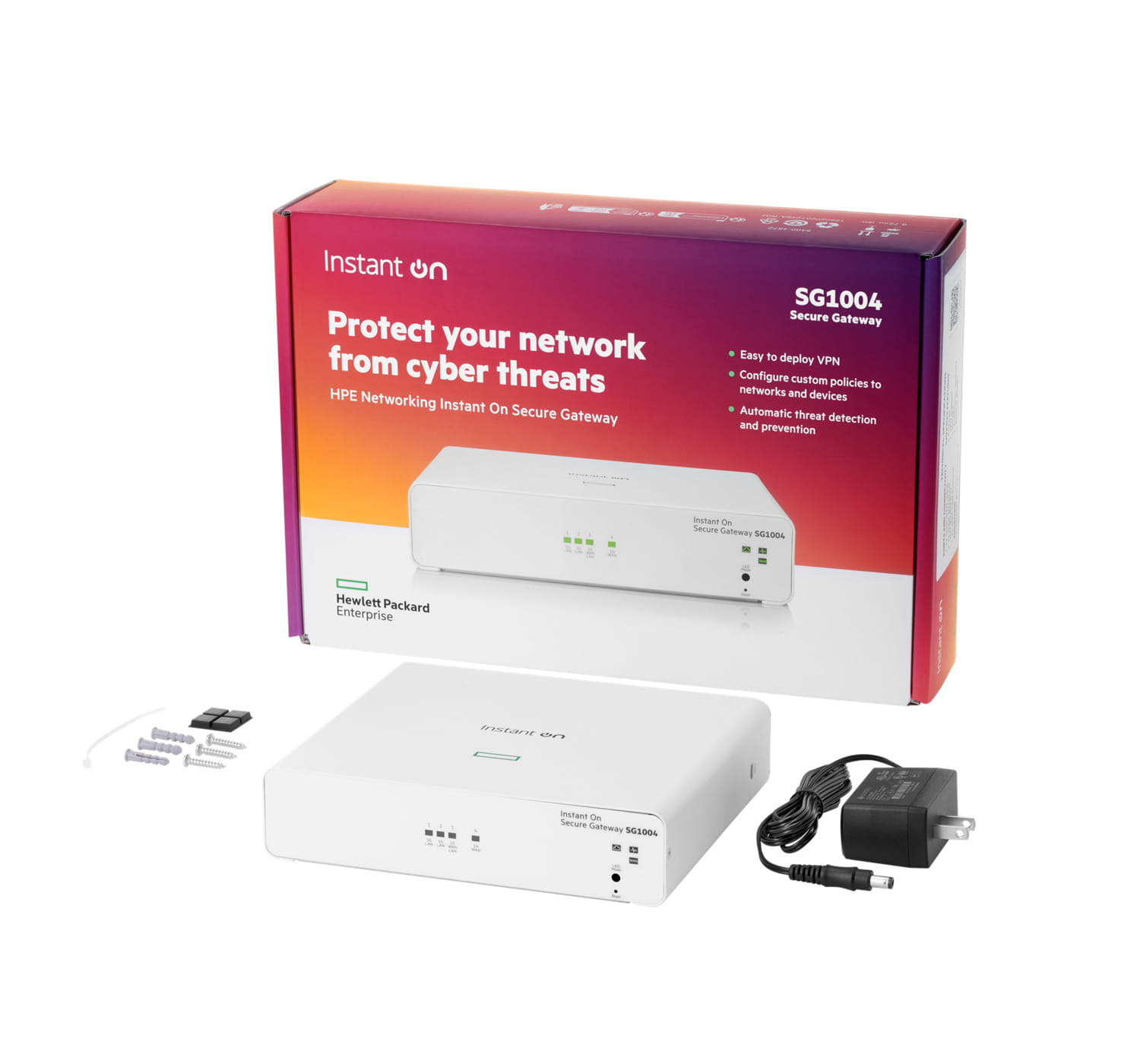 HPE Networking Instant On SG1004 - Gateway - sicher