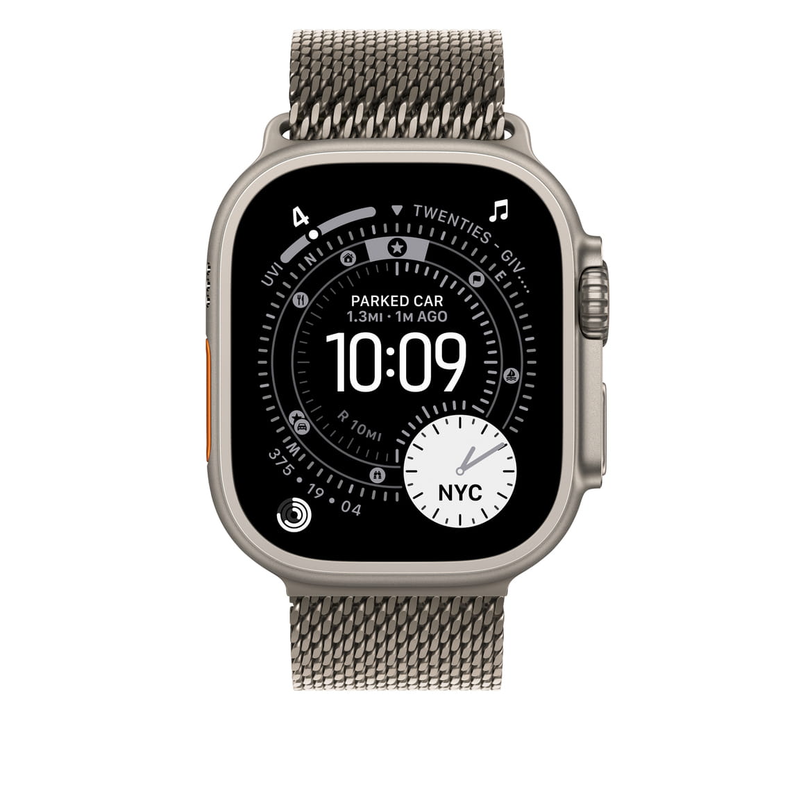Apple Loop für Smartwatch - 49 mm, Titan