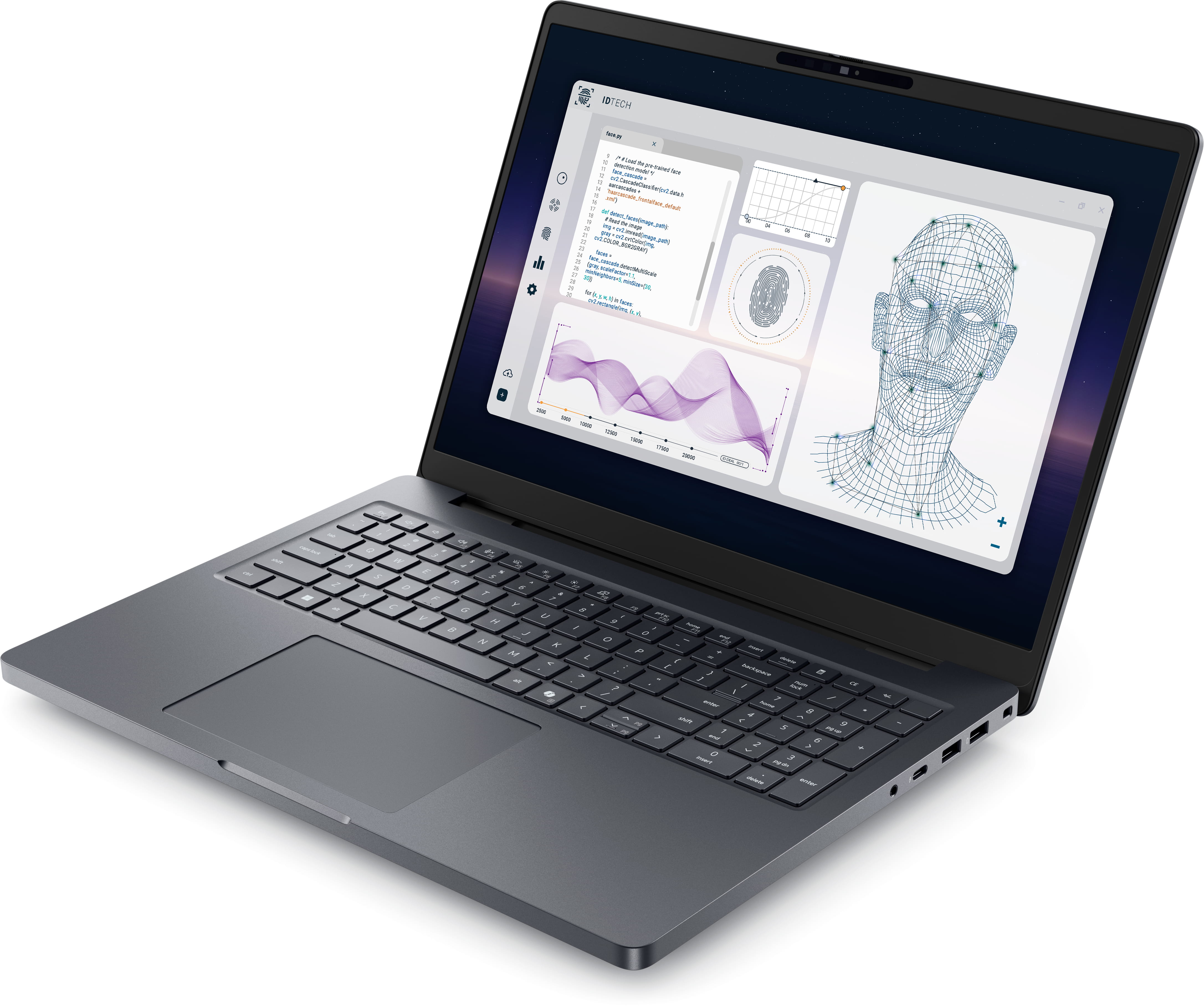 Dell Pro Max 16 Plus MB16250 - Intel Core Ultra 7 265HX / 2.6 GHz - vPro Enterprise - Win 11 Pro - RTX PRO 1000 Blackwell - 32 GB RAM - 1 TB SSD SED, Performance, Class 40, NVMe, TLC - 40.646 cm (16")