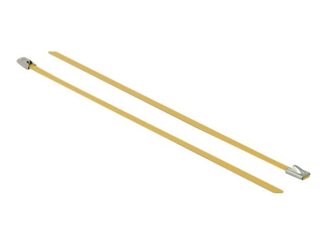 Delock Kabelbinder - 20 cm - Gelb (Packung