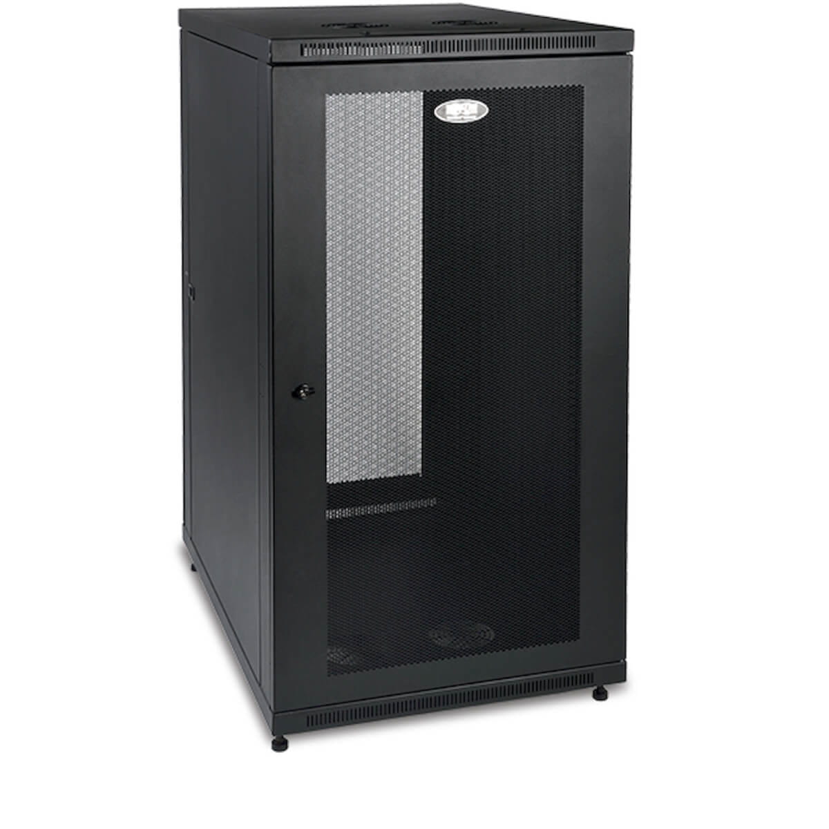 Tripp Eaton Tripp Lite Series 24U Rack Enclosure Server Cabinet 33" Deep w/ Doors & Sides - Schrank Netzwerkschrank - Schwarz - 24U - 48.3 cm (19")