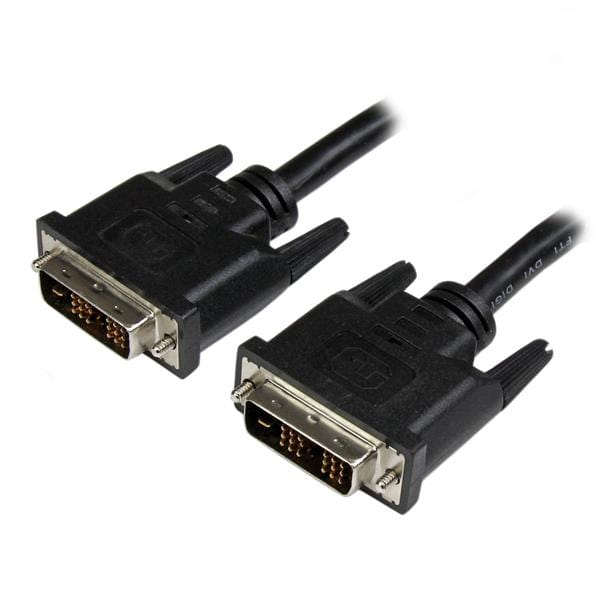 StarTech.com 1,8m DVI-D Single Link Kabel - St/St - DVI Monitorkabel - 1920x1200 - DVI Verbindungskabel / Anschlusskabel - Schwarz - DVI-Kabel - DVI-D (M)