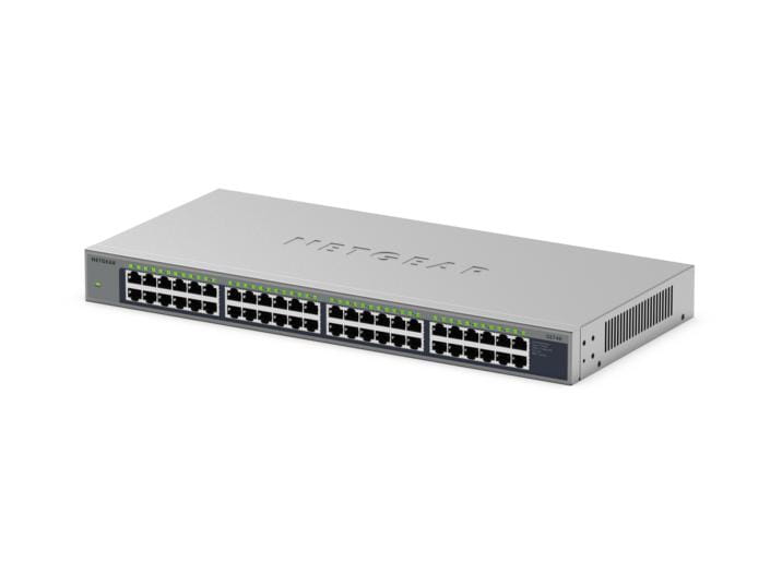Netgear GS748 - Switch - unmanaged - 48 x 10/100/1000