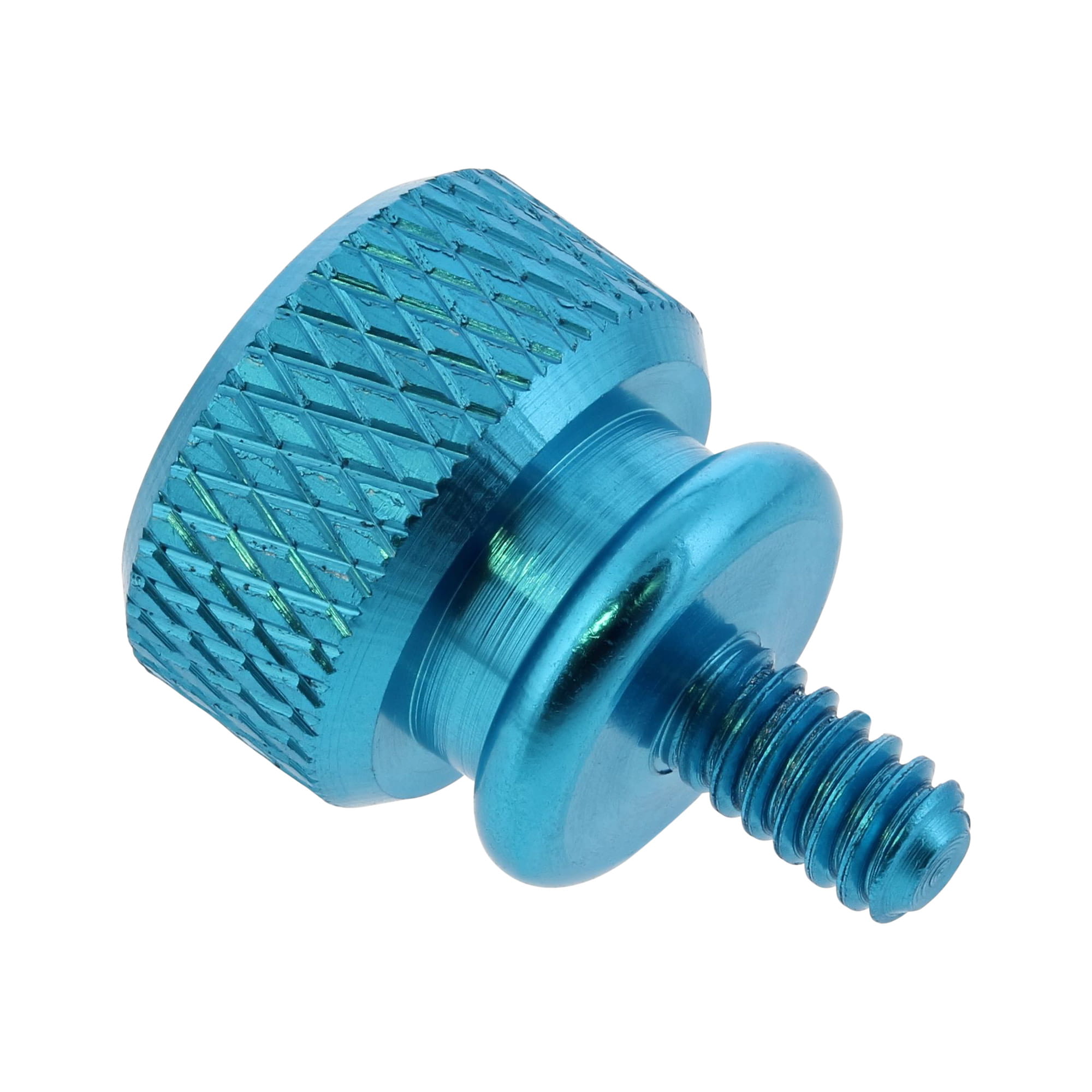 InLine Rändelschrauben für Gehäuse - Alu - blau - 10er Pack