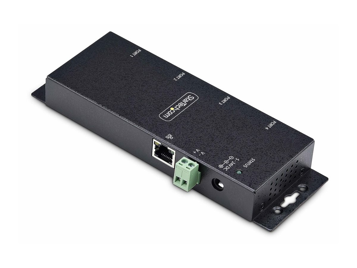StarTech.com 4P Serial to Ethernet Adapter, IP