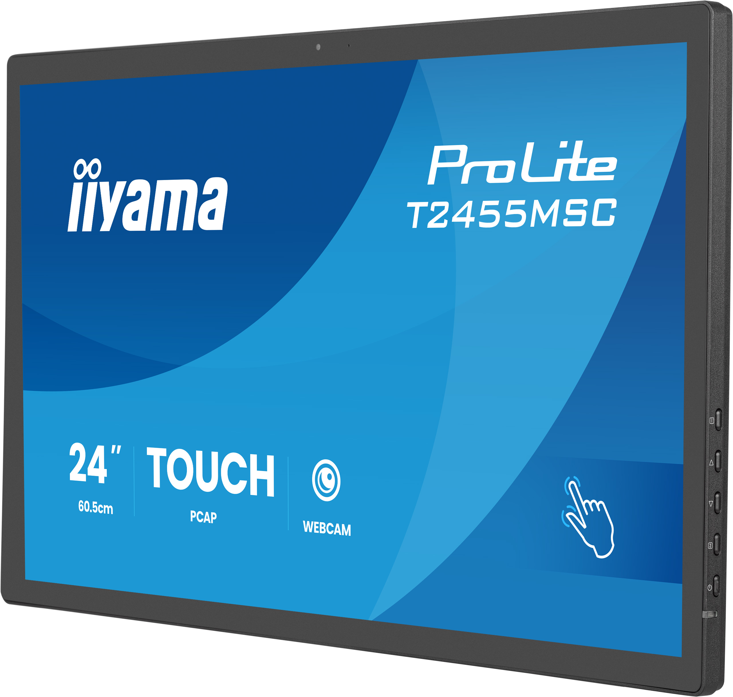 Iiyama ProLite T2455MSC-B2 - LCD-Monitor - 61 cm (24")