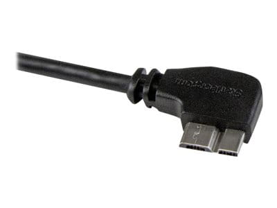 StarTech.com 1m Slim Micro USB 3.0 Kabel rechtsgewinkelt - USB 3.1 Gen 1 (5 Gbit/s)