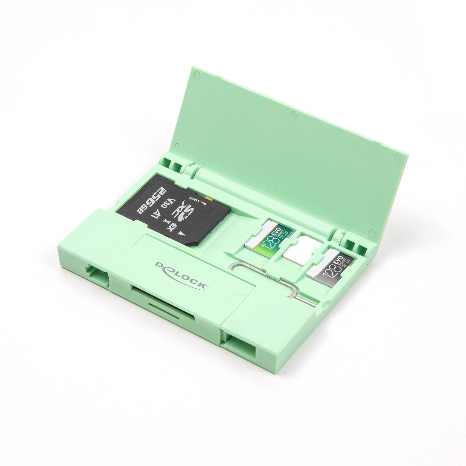 Delock Kartenleser (microSD, SD, MMC) - USB