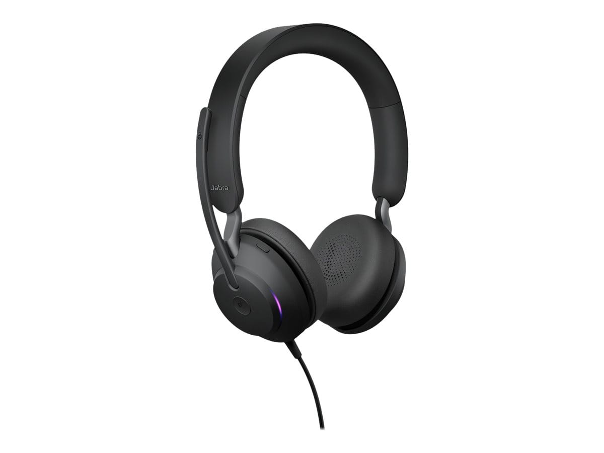 Jabra Evolve2 40 SE USB-C Stereo MS black