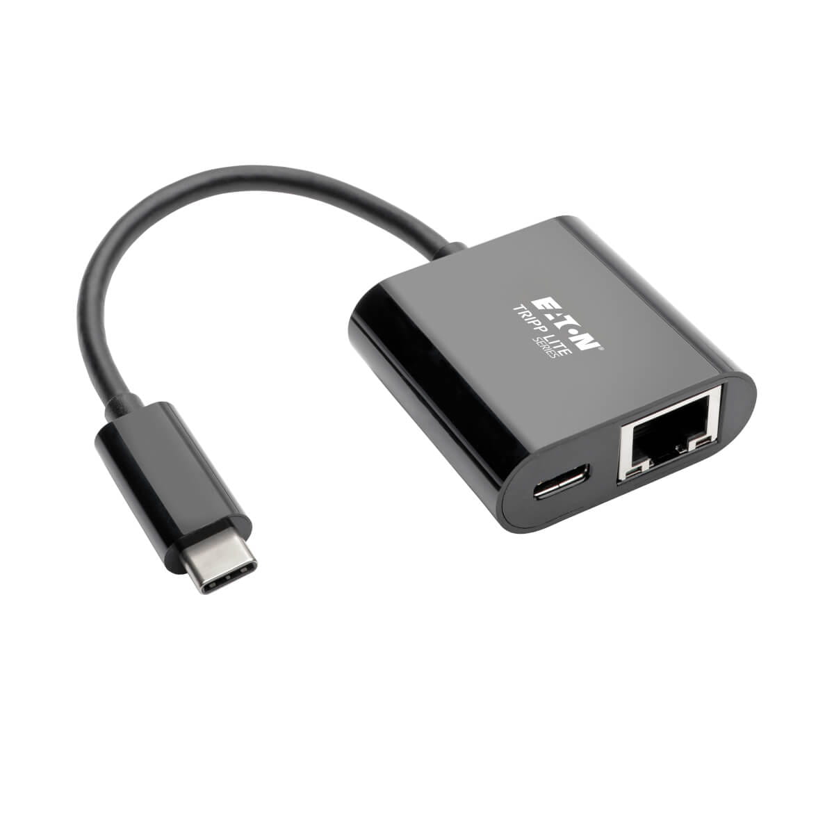 Tripp Eaton Tripp Lite Series USB C to Gigabit Ethernet Adapter USB Type C to Gbe PD Charging