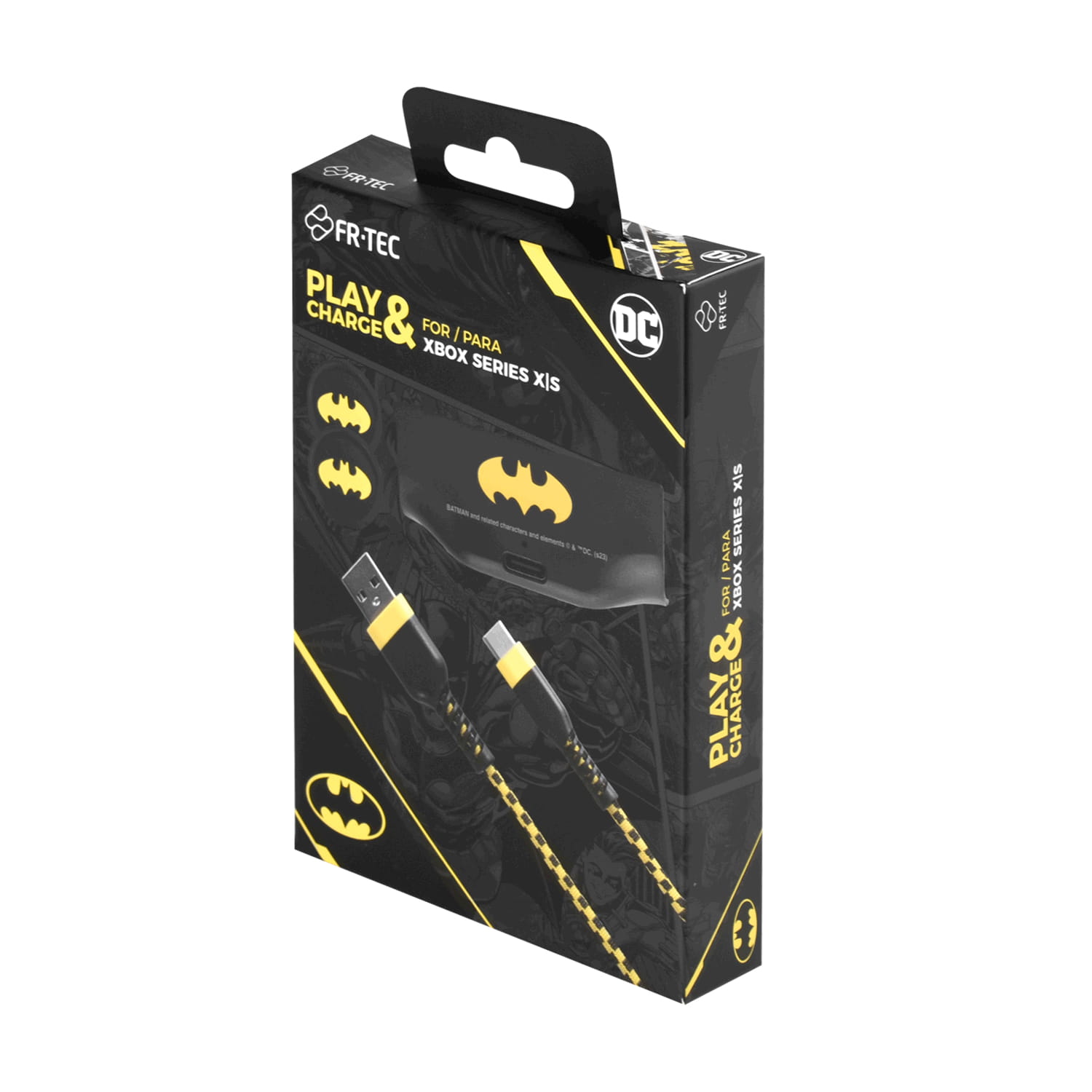 Blade FR-TEC BATXBP&C, Xbox Series S, Xbox Series X, Batterielade-Set, Schwarz, Gelb, 1000 mAh, USB Typ-A auf USB Typ-C, 3 Stück(e)
