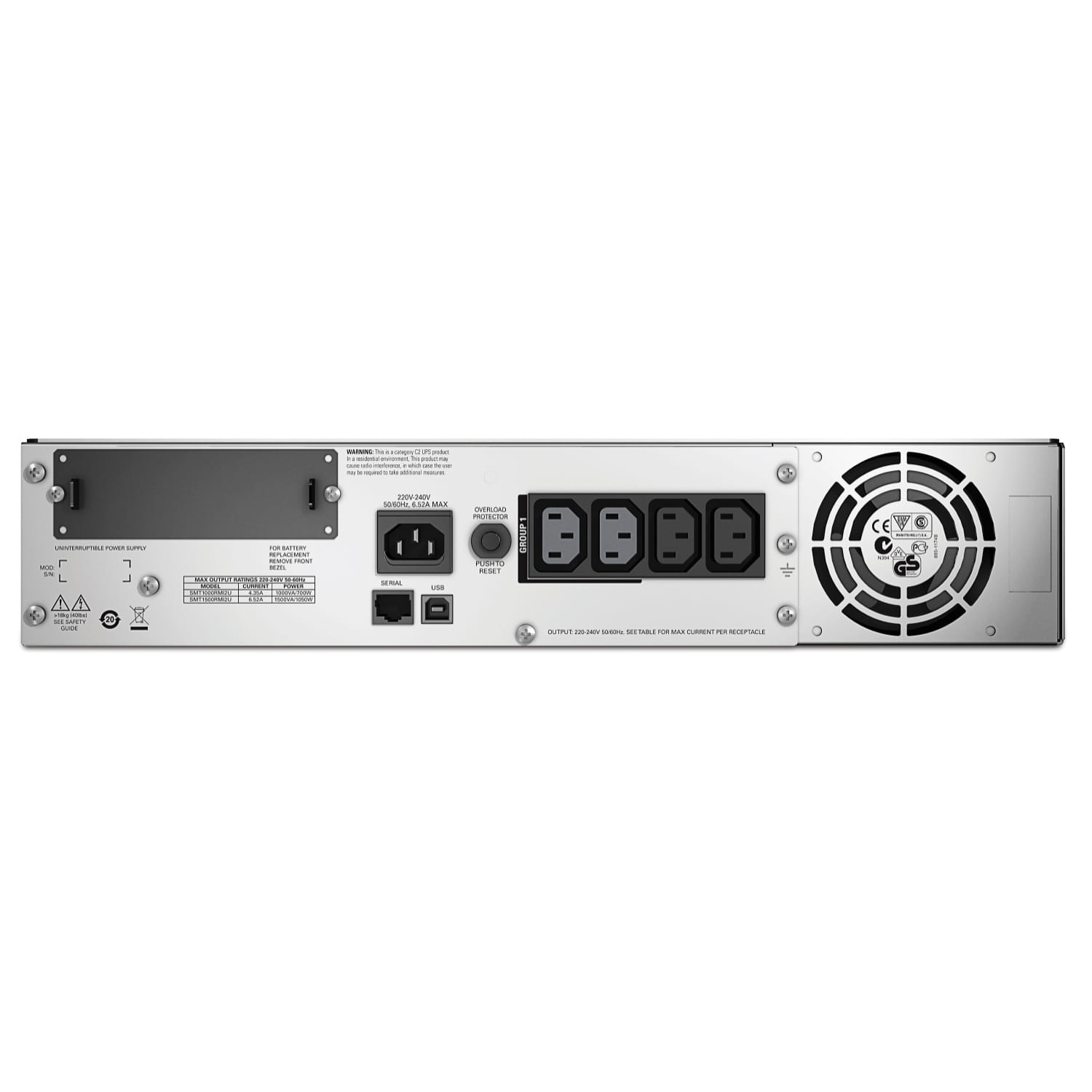APC Smart-UPS 1500 LCD - USV (Rack - einbaufähig)