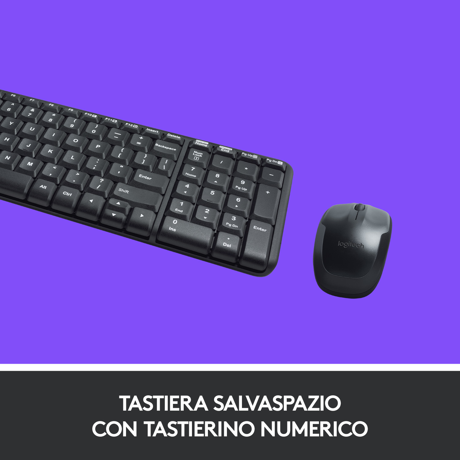 Logitech Wireless Combo MK220 - Tastatur-und-Maus-Set