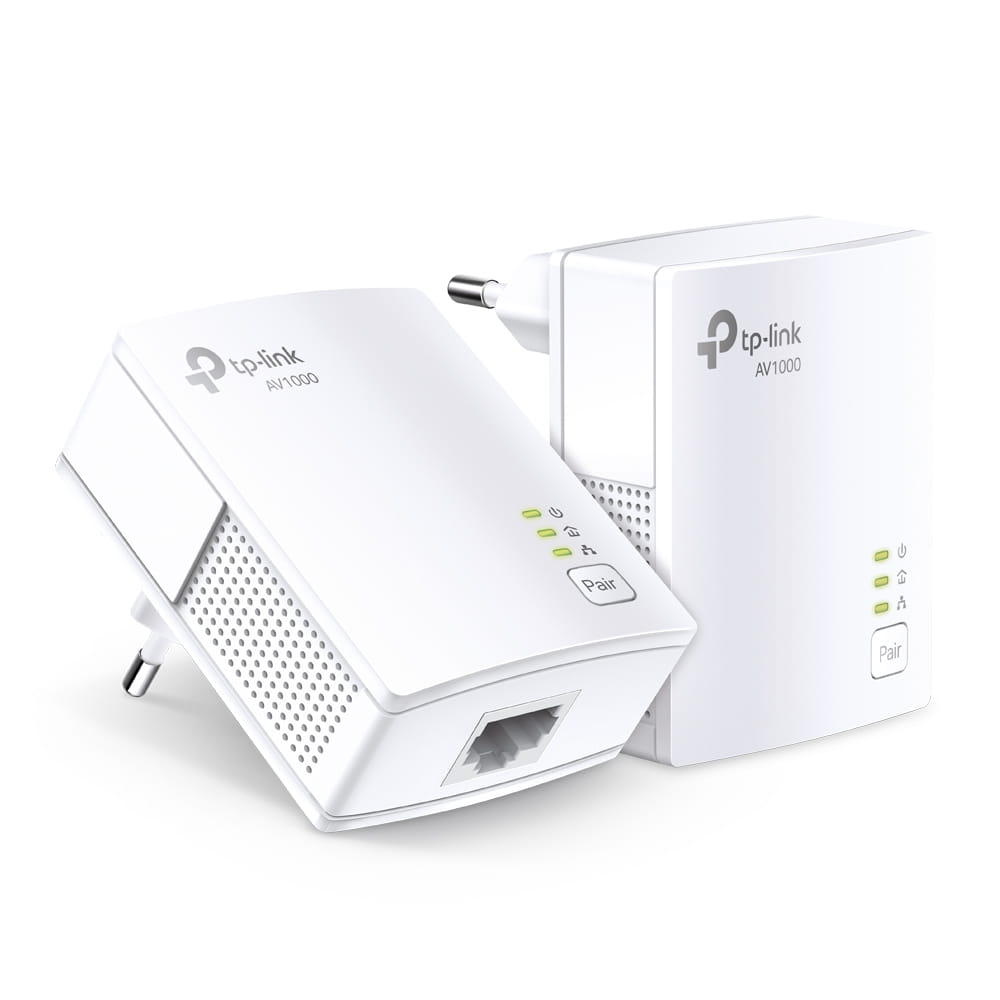TP-LINK TL-PA7017 KIT - V4 - Starter Kit - Powerline Adapterkit 1GbE, HomePlug AV (HPAV)