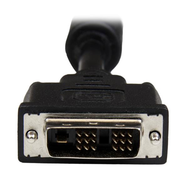 StarTech.com 1m DVI-D Single Link Kabel - St/St - DVI Monitorkabel - 1920x1200 - DVI Verbindungskabel/Anschlusskabel - Schwarz - DVI-Kabel - Single Link - DVI-D (M)